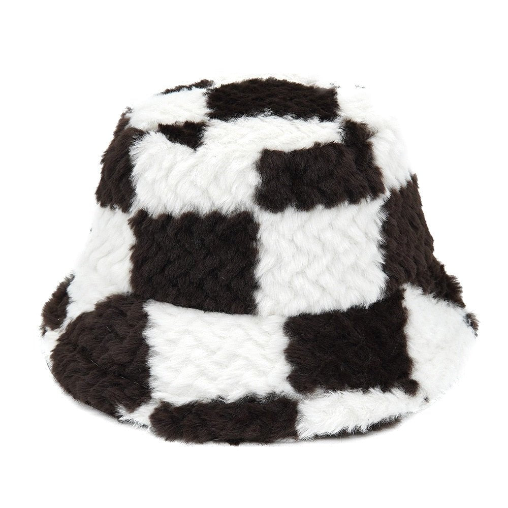 Assorted Faux Fur Bucket Hat - Kelly Obi New York