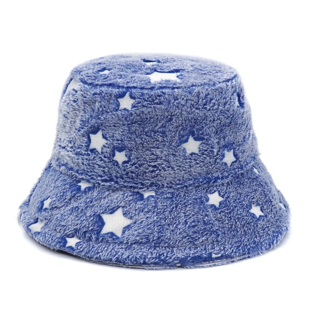 Assorted Faux Fur Bucket Hat - Kelly Obi New York