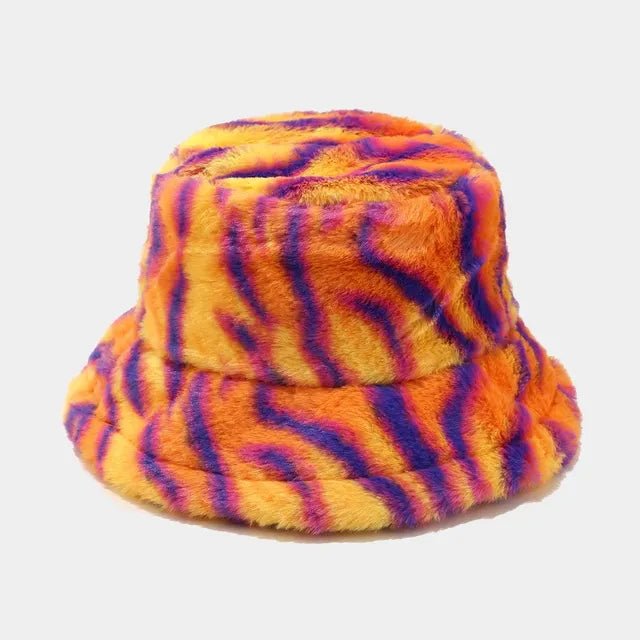 Assorted Faux Fur Cloche Hat - Kelly Obi New York