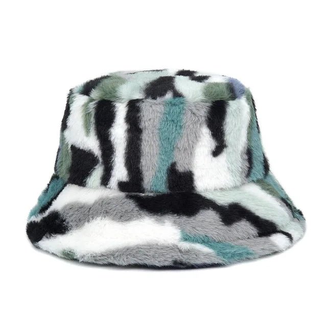 Assorted Faux Fur Cloche Hat - Kelly Obi New York