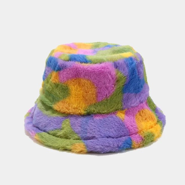 Assorted Faux Fur Cloche Hat - Kelly Obi New York