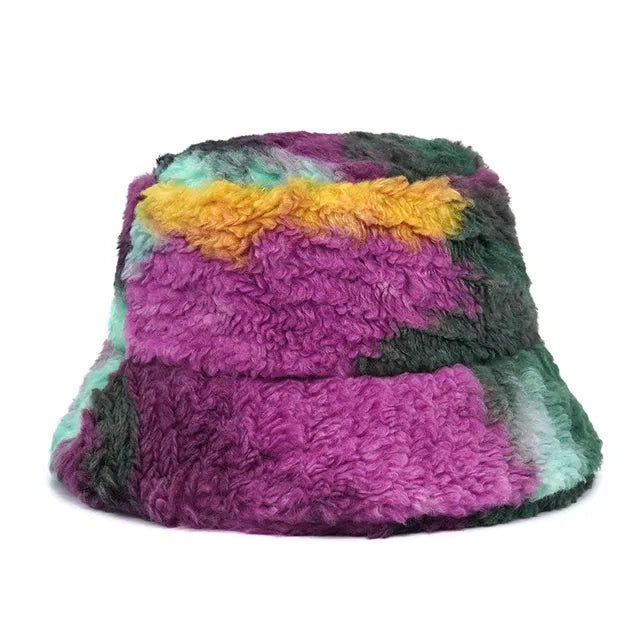 Assorted Faux Fur Cloche Hat - Kelly Obi New York