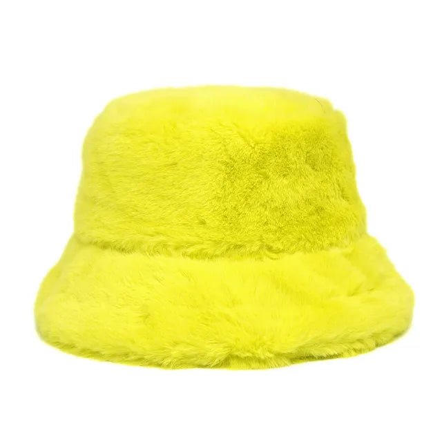 Assorted Faux Fur Cloche Hat - Kelly Obi New York