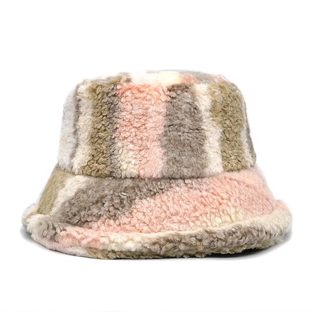 Assorted Faux Fur Cloche Hat - Kelly Obi New York