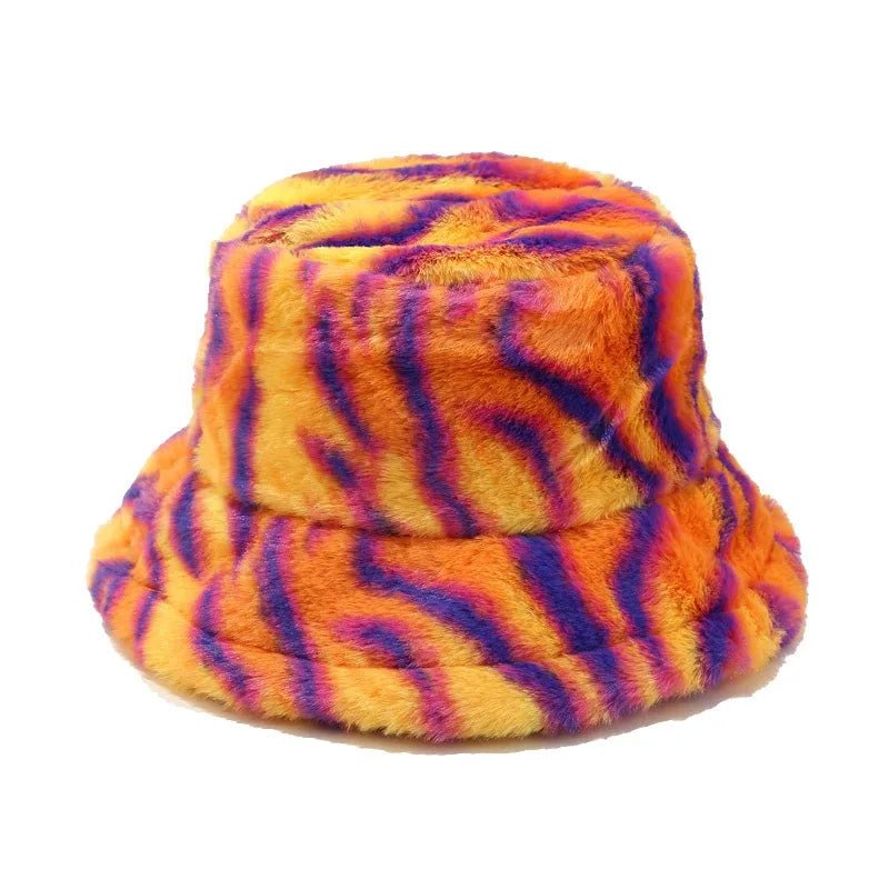 Assorted Faux Fur Cloche Hat - Kelly Obi New York