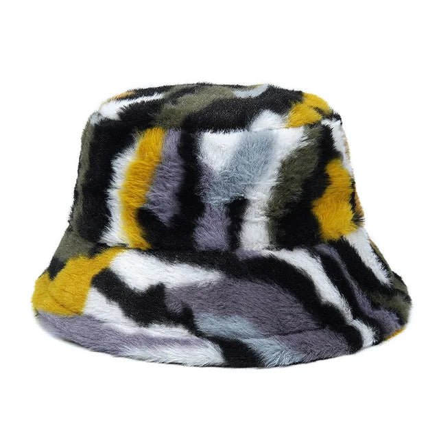 Assorted Faux Fur Cloche Hat - Kelly Obi New York