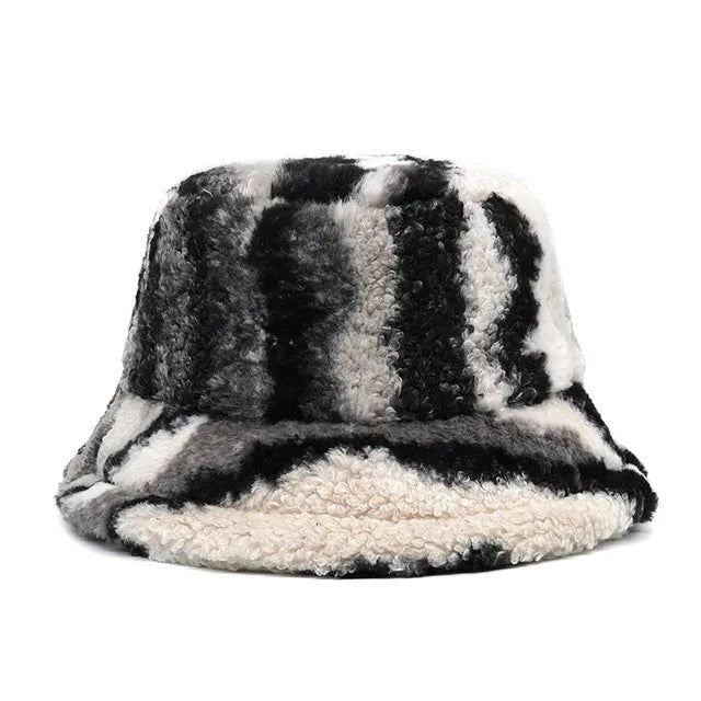 Assorted Faux Fur Cloche Hat - Kelly Obi New York