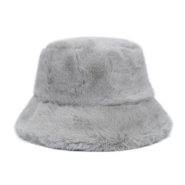 Assorted Faux Fur Cloche Hat - Kelly Obi New York