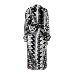 Black + White Fall Coat - Kelly Obi New York