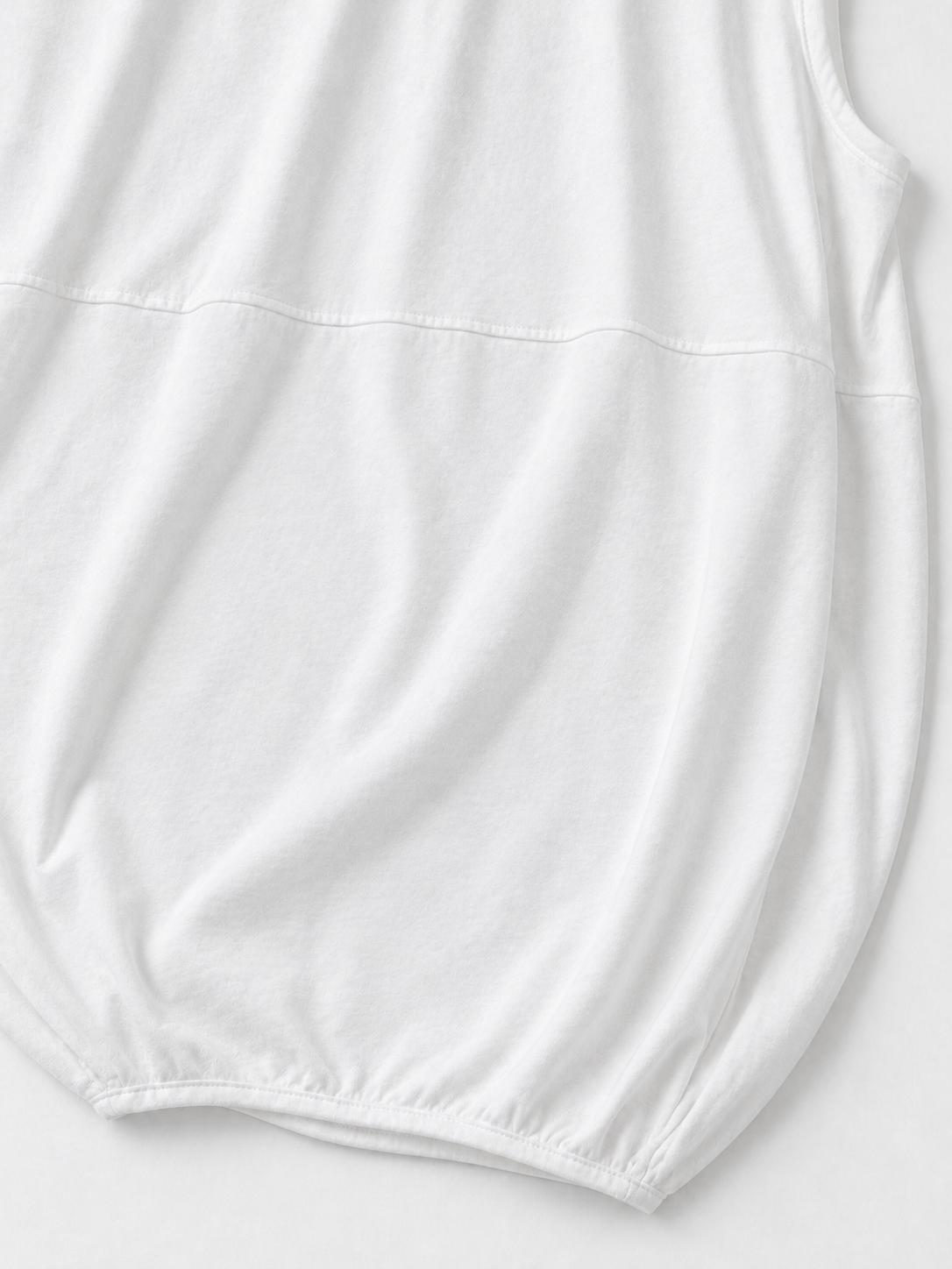 Draped Cocoon T-Shirt Dress