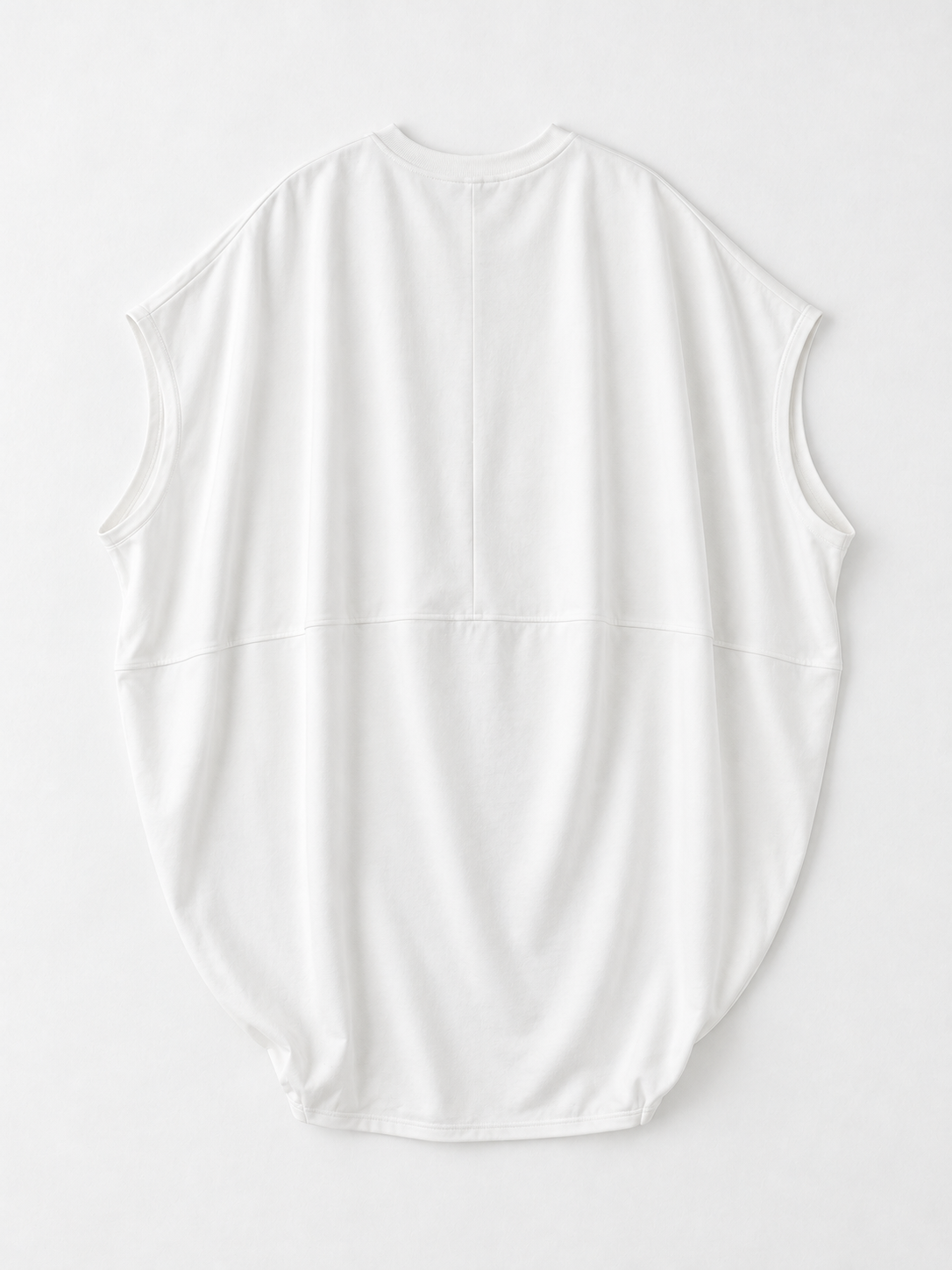 Draped Cocoon T-Shirt Dress