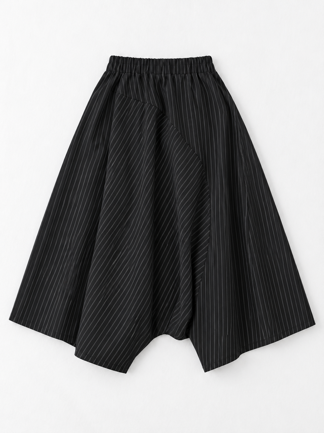 Pinstripe Drop-Crotch Culottes