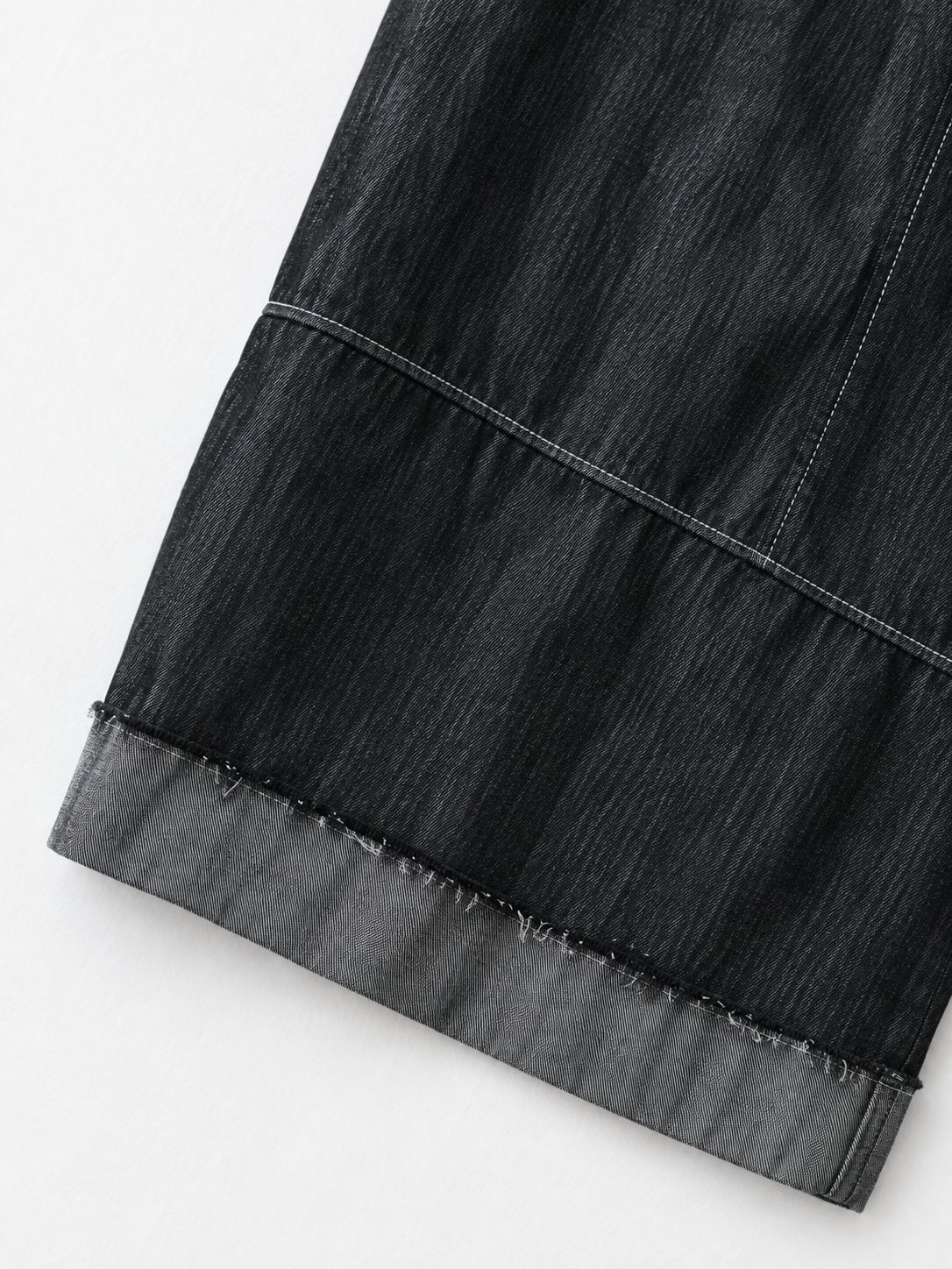 Panelled Denim Culottes