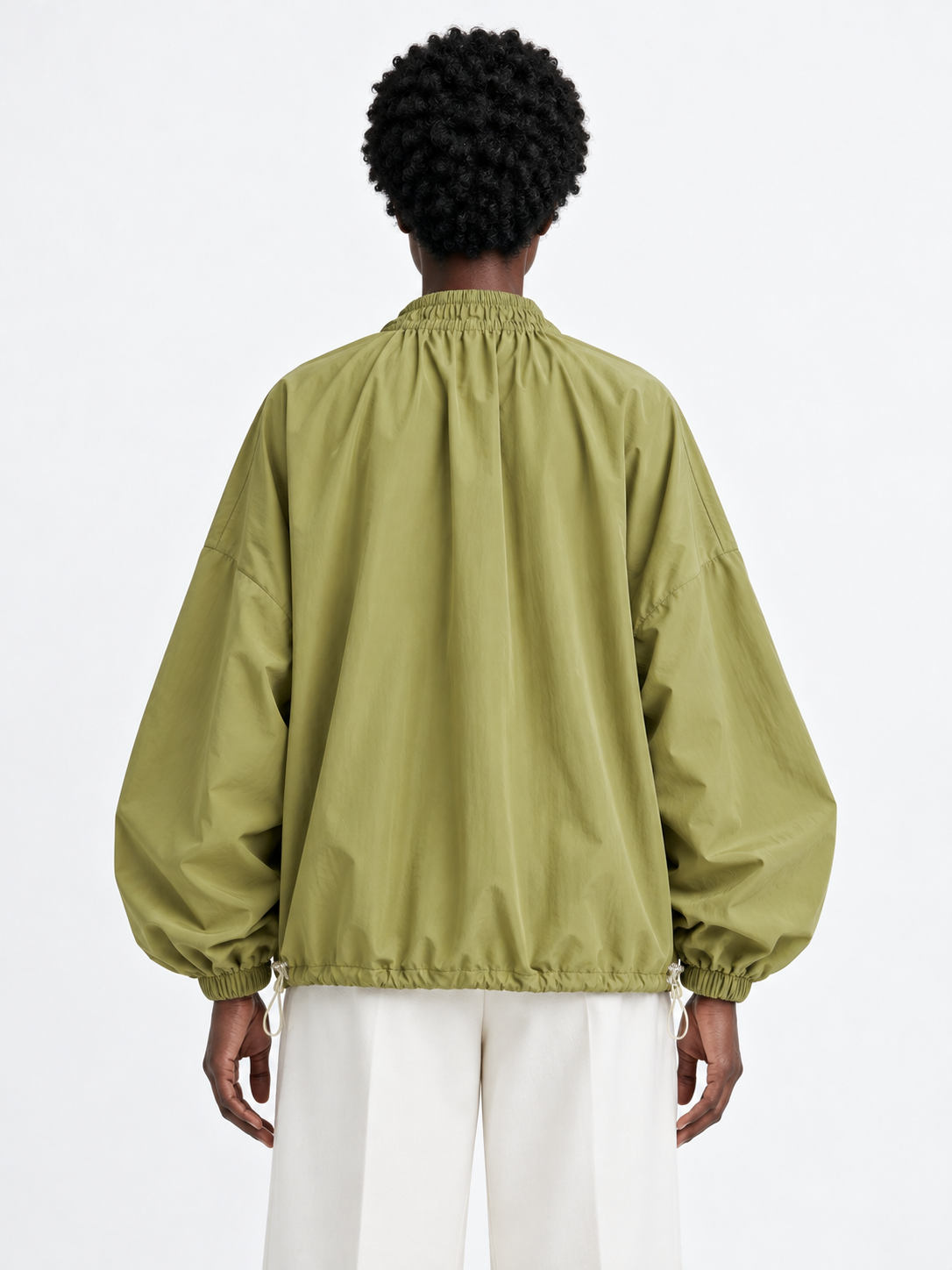 Drawstring Volume Jacket