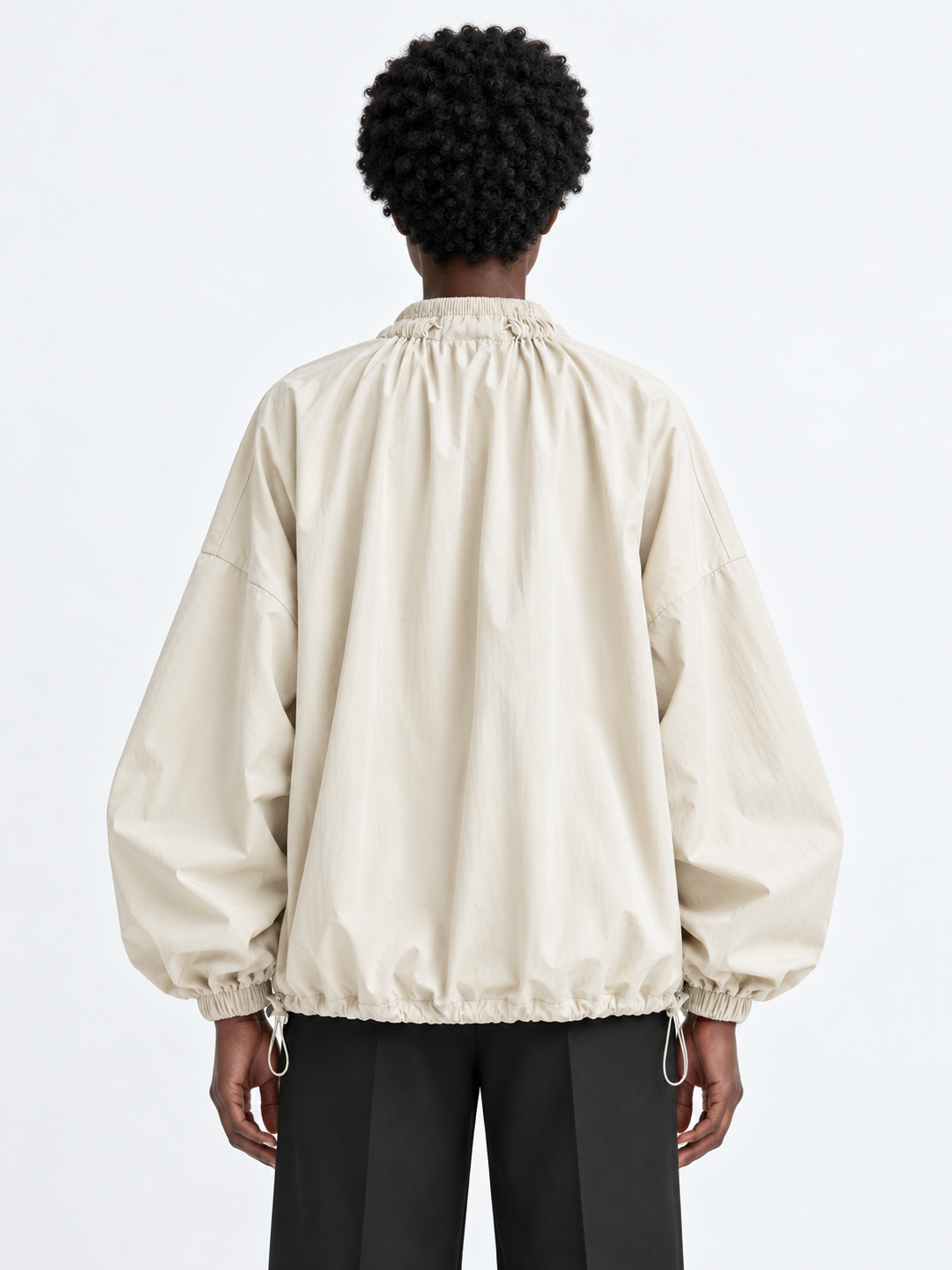 Drawstring Volume Jacket