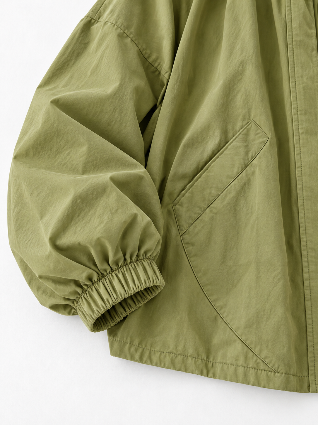 Drawstring Volume Jacket