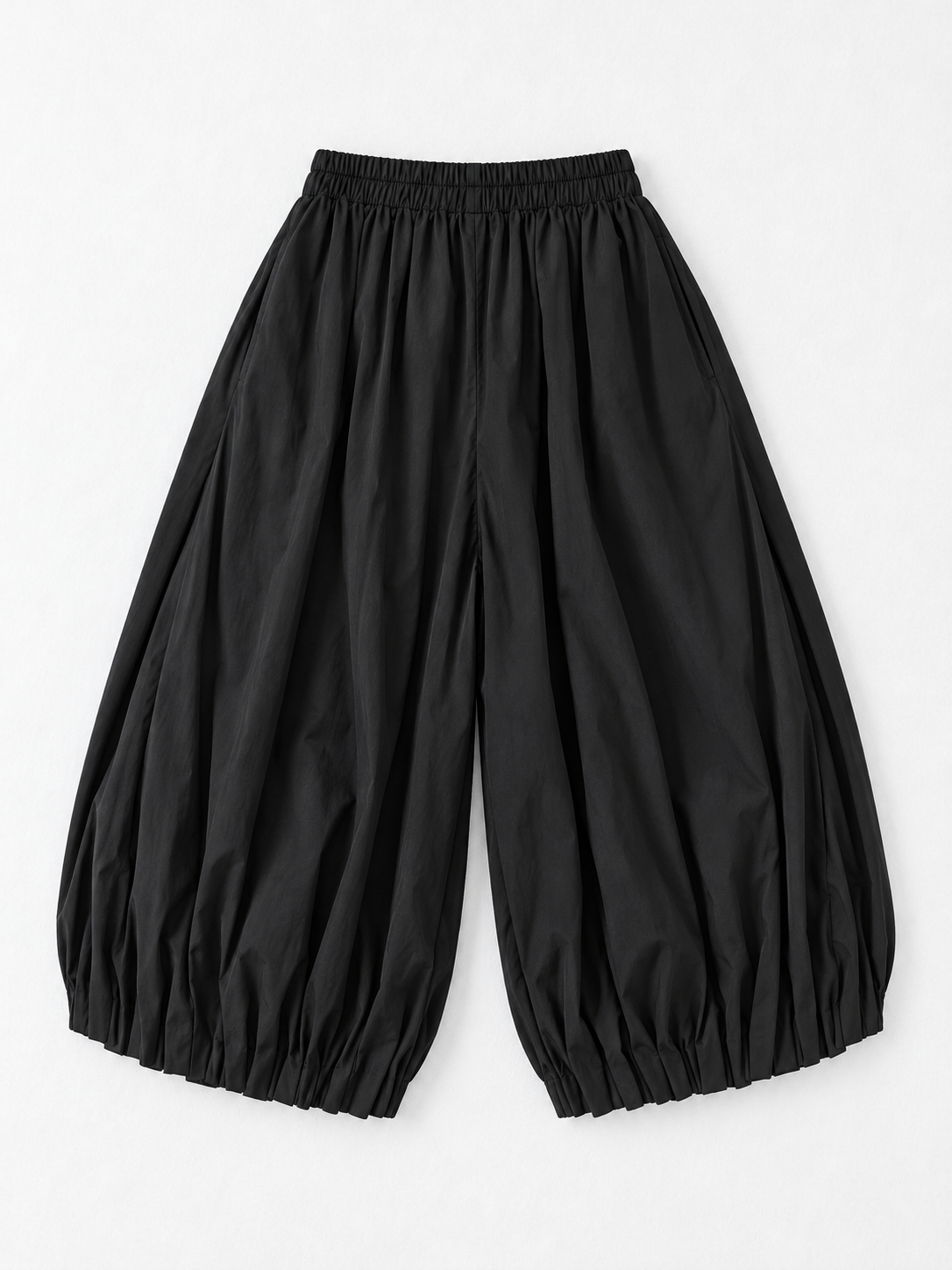 Pleated Balloon Trousers