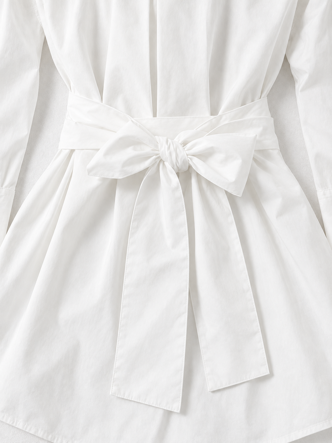 Wrap-Tie Longline Shirt