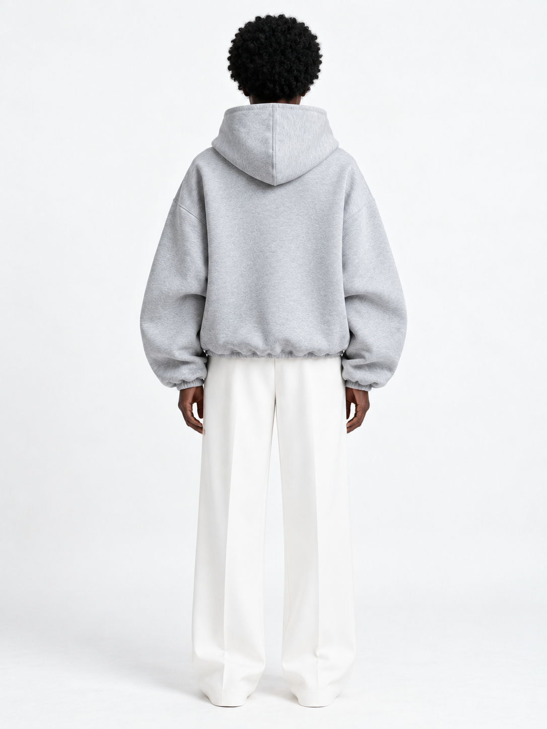 Half-Zip Volume Hoodie
