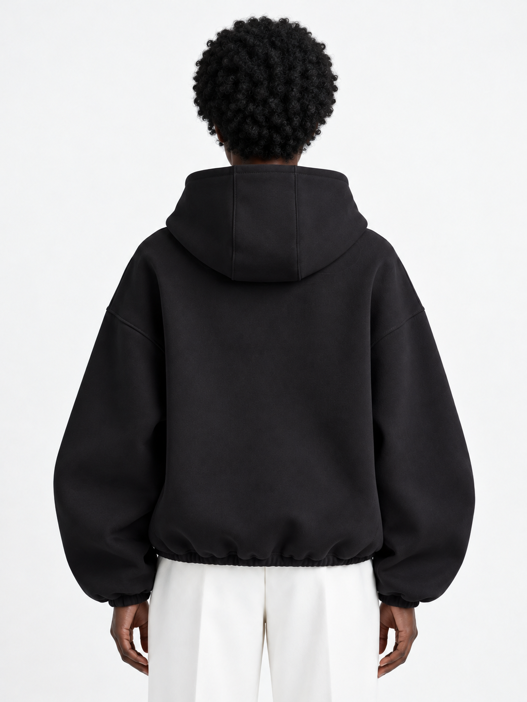 Half-Zip Volume Hoodie