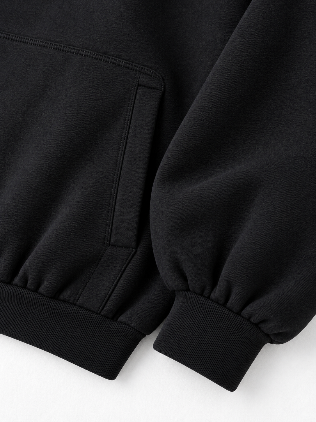 Half-Zip Volume Hoodie
