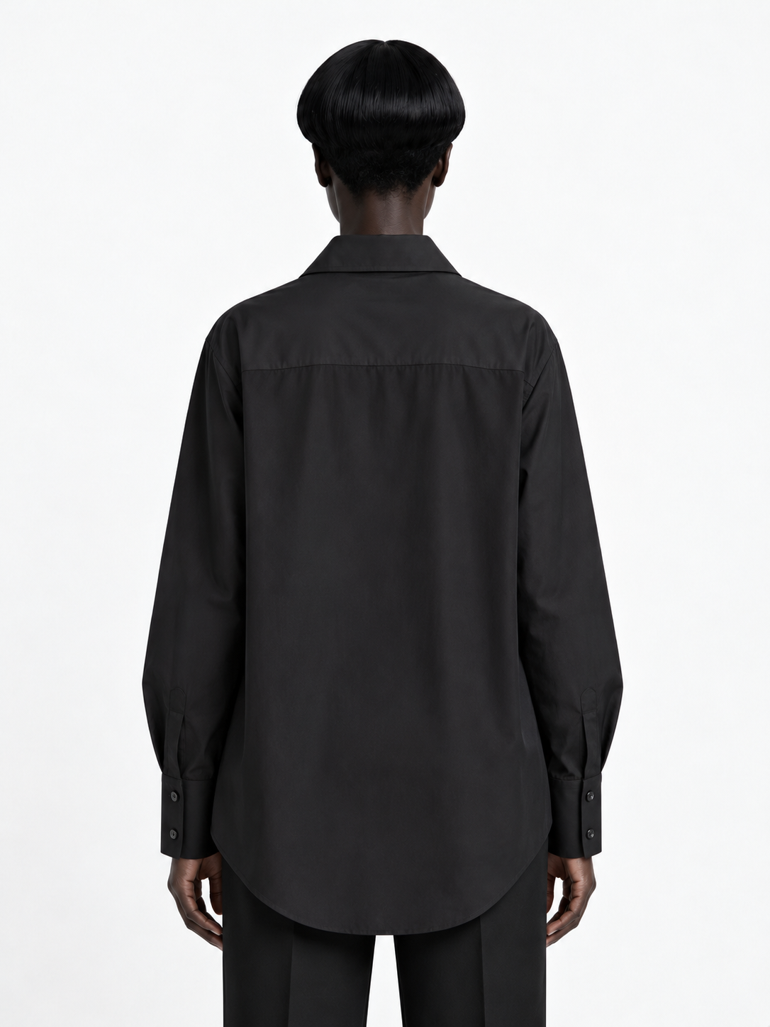 Floral Lace-Front Shirt