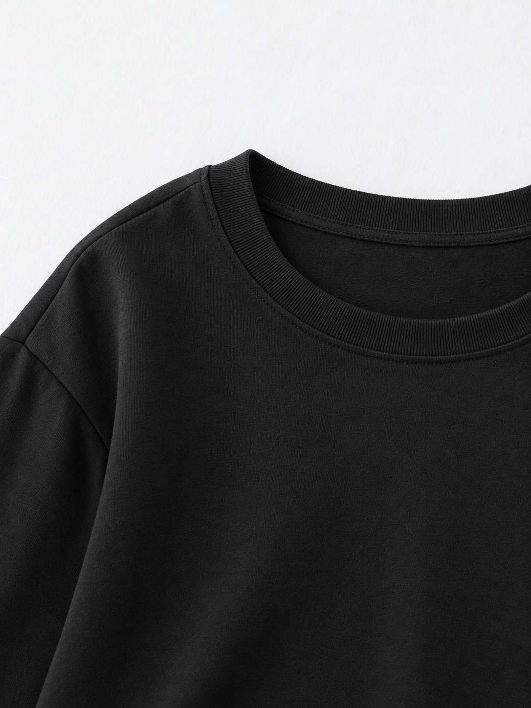 Ruffled Panel-Hem Sweatshirt
