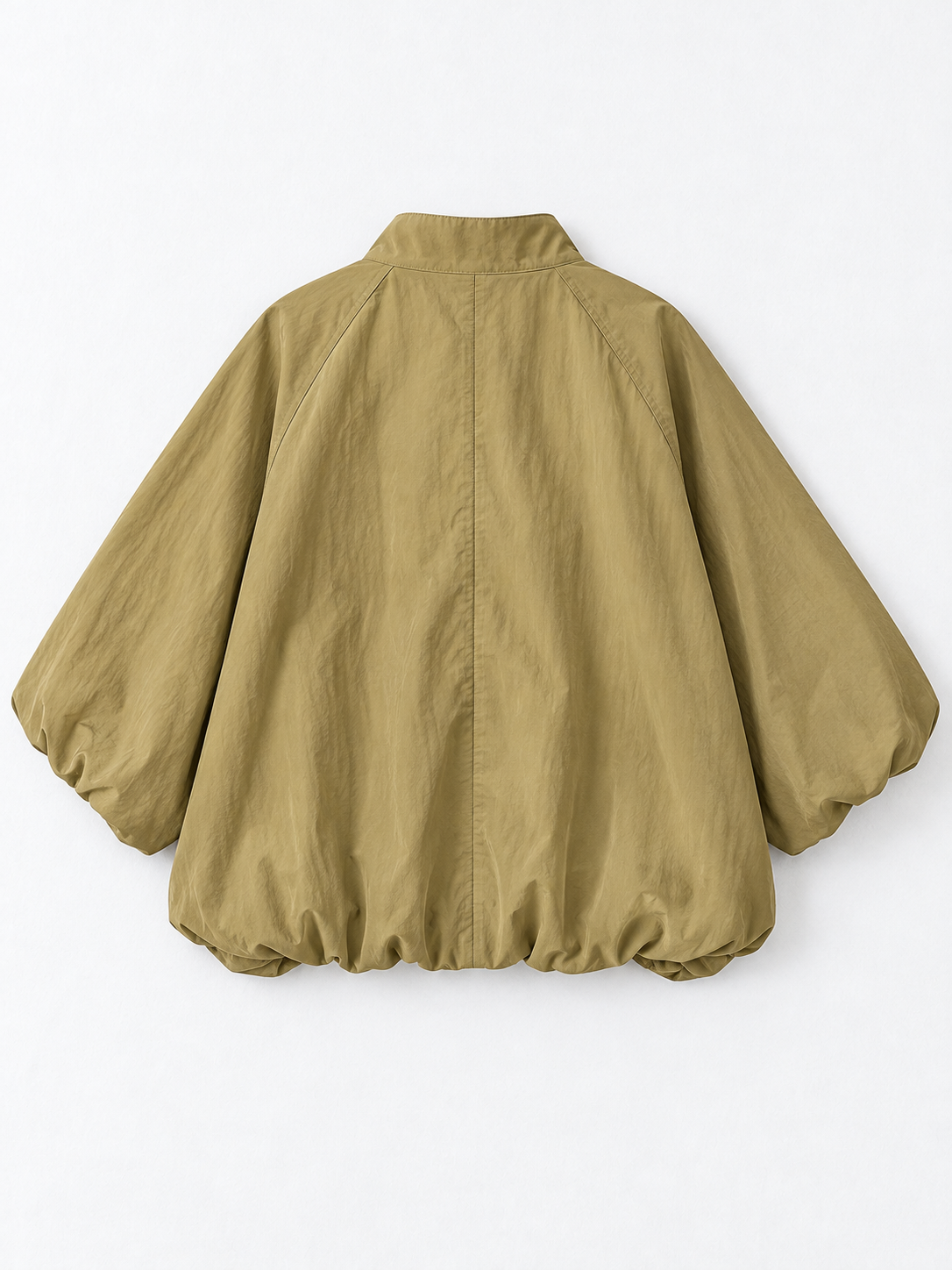 Zip-Front Balloon Jacket