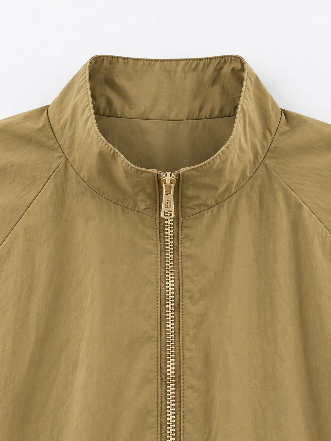 Zip-Front Balloon Jacket