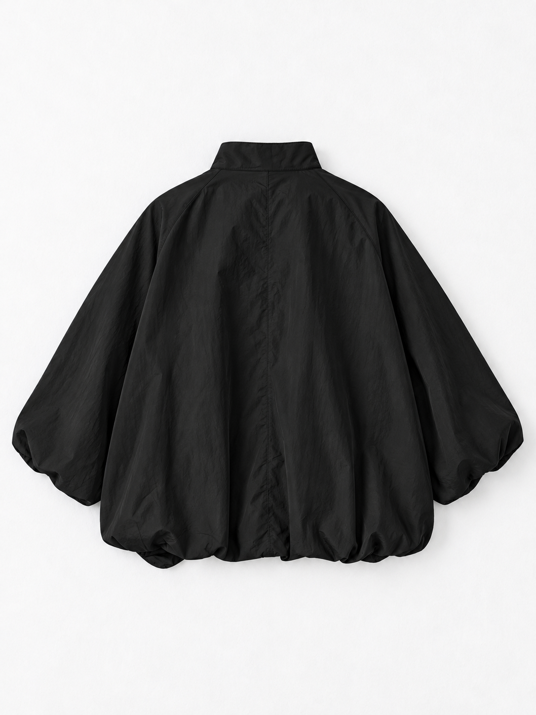 Zip-Front Balloon Jacket