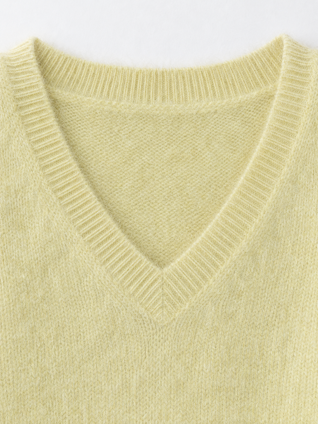 Soft V-Neck Knit Sweater