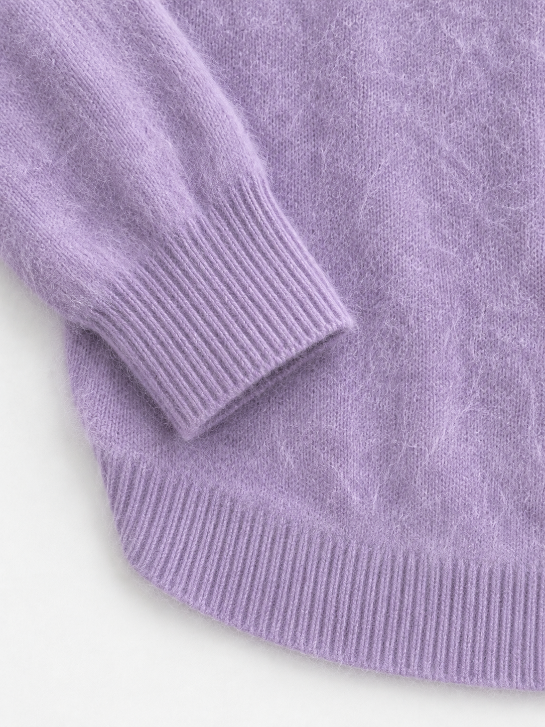 Soft V-Neck Knit Sweater