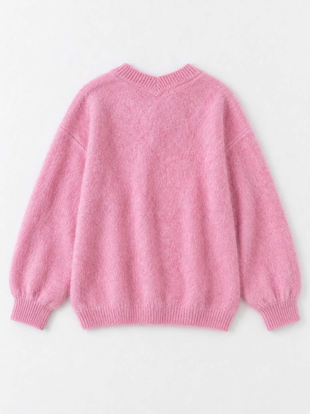 Textured V-Neck Sweater