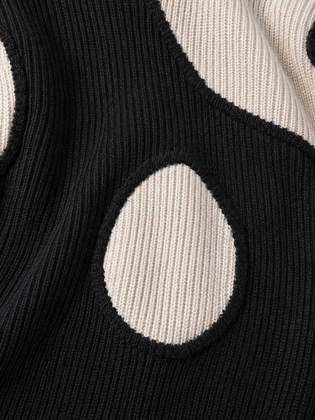 Abstract Intarsia Sweater
