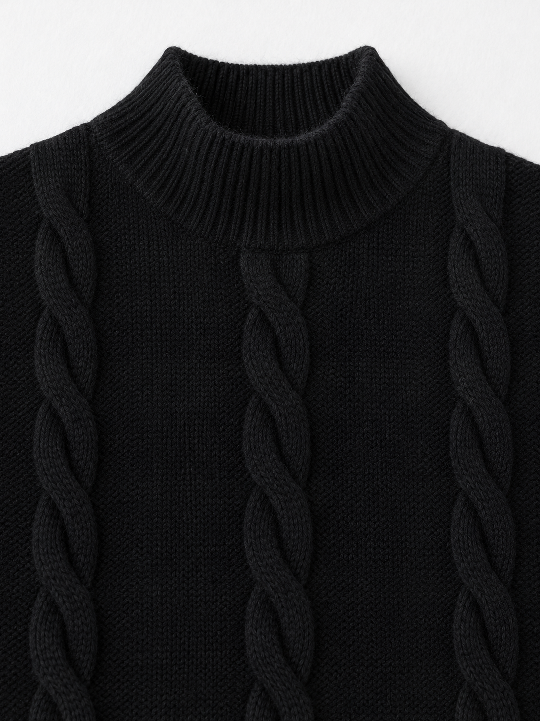 Side-Button Cable-Knit Vest