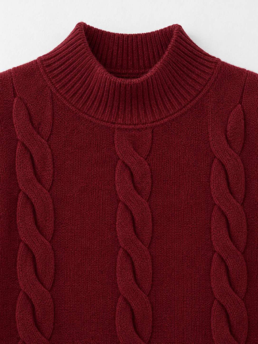 Side-Button Cable-Knit Vest