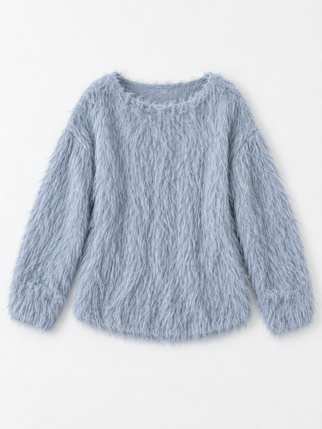 Long-Fibre Boatneck Sweater
