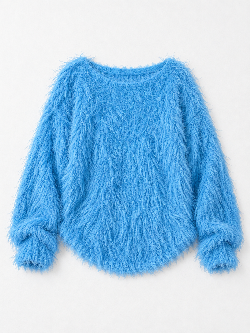 Long-Fibre Boatneck Sweater
