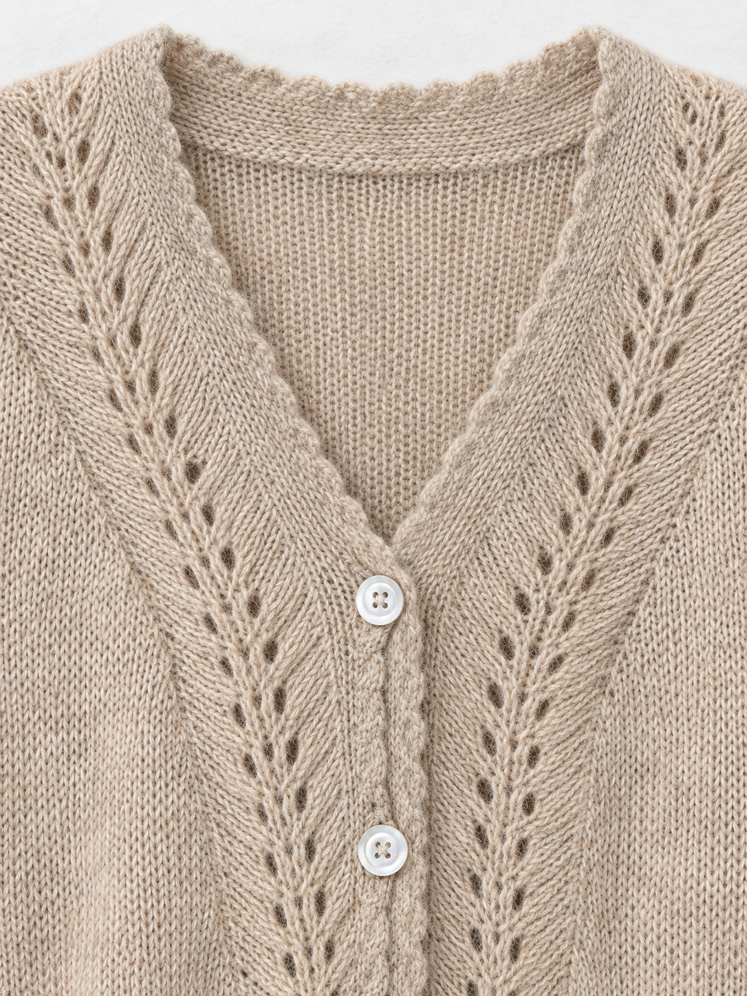 Drawstring Peplum Knit Cardigan