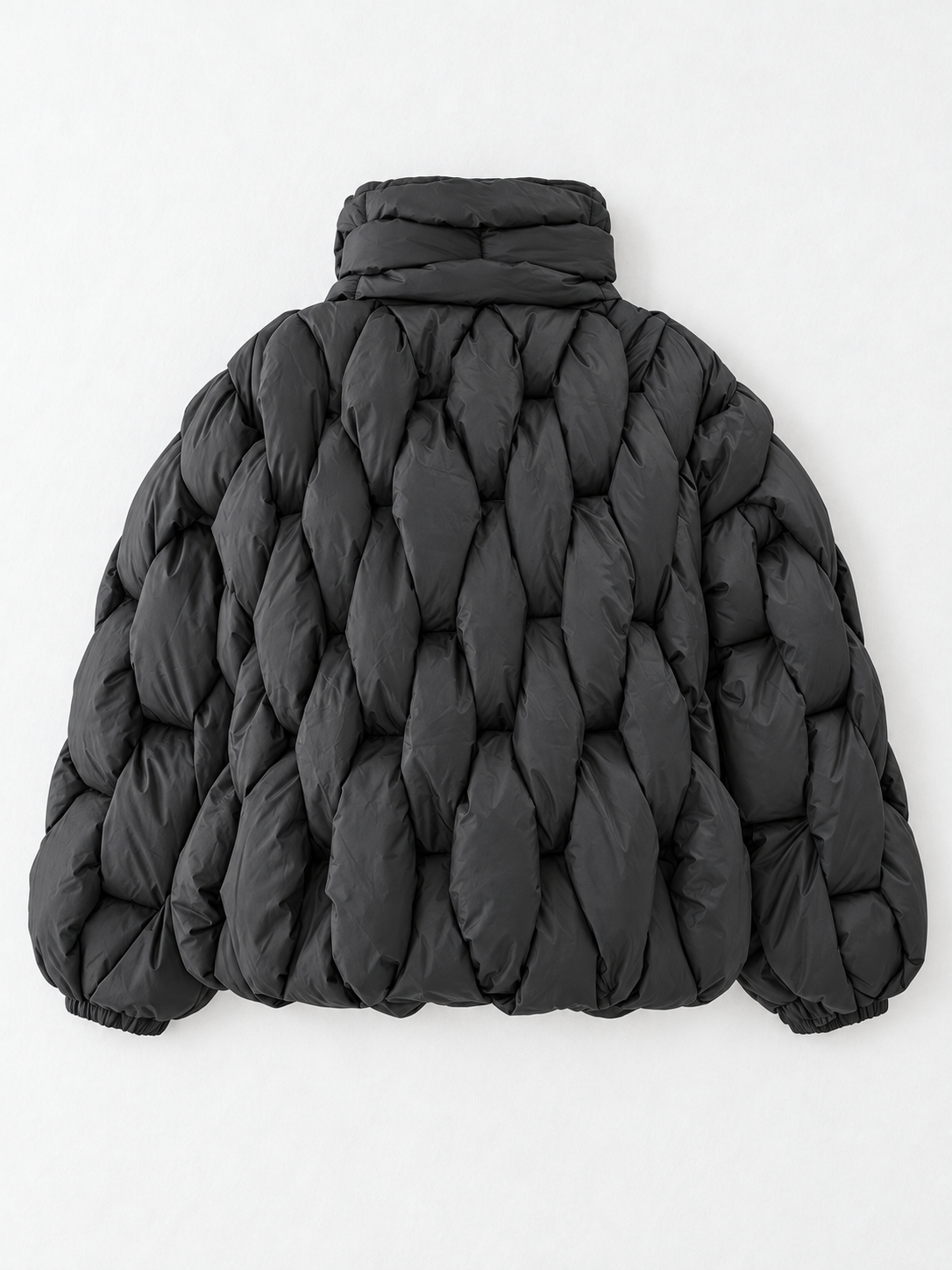 Sculpted-Quilt Padded Jacket