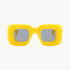 Chubby Frame Square Sunglasses - Kelly Obi New York