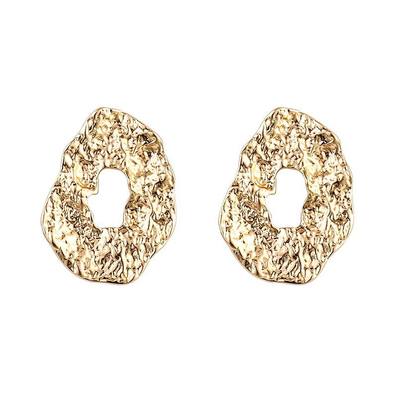 Circle Hollow Earrings - Kelly Obi New York