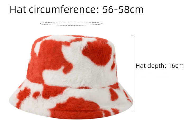 Cow Spots Soft Bucket Hat - Kelly Obi New York