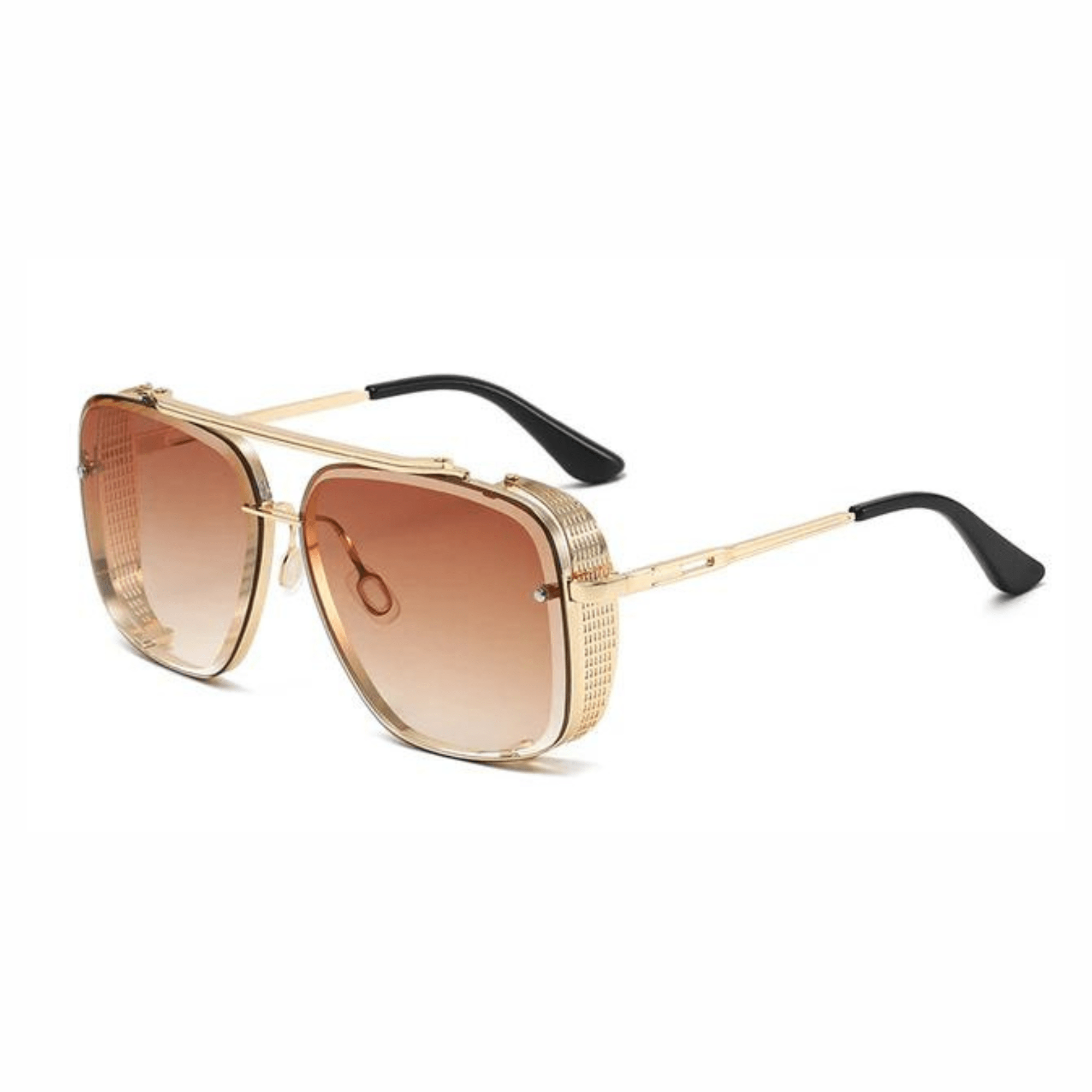 Double Beam Metal Sunglasses - Kelly Obi New York