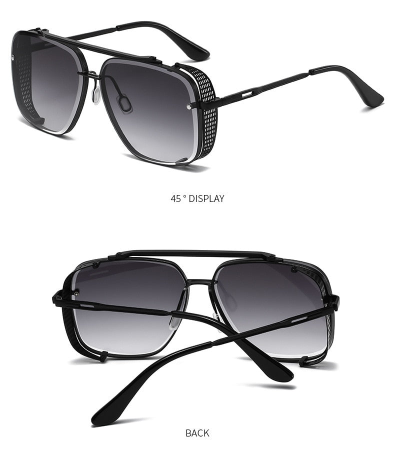 Double Beam Metal Sunglasses - Kelly Obi New York