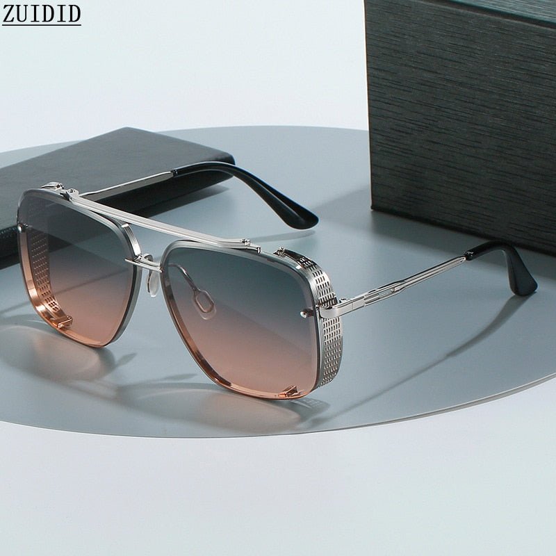 Double Beam Metal Sunglasses - Kelly Obi New York