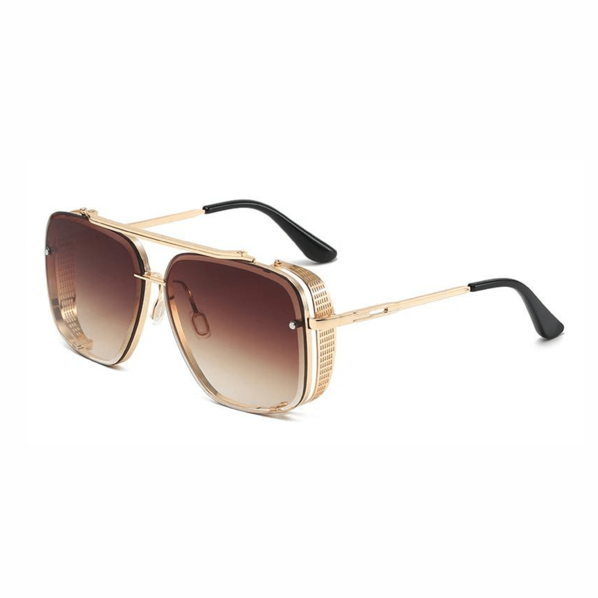 Double Beam Metal Sunglasses - Kelly Obi New York