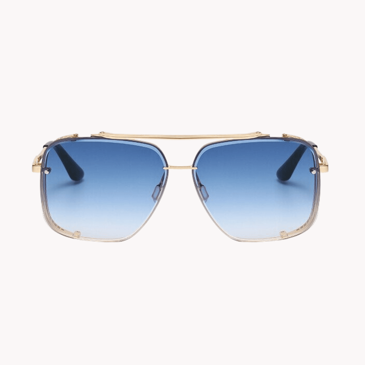 Double Beam Metal Sunglasses - Kelly Obi New York