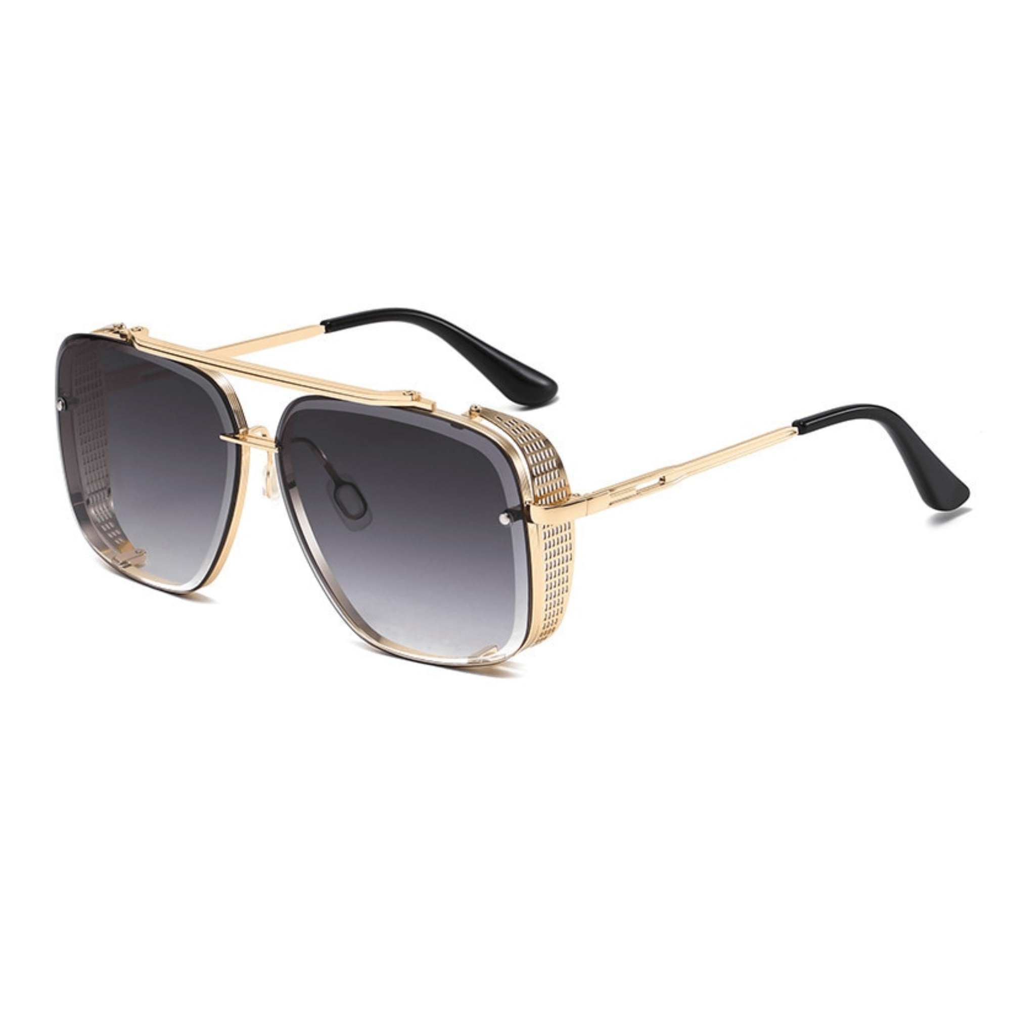 Double Beam Metal Sunglasses - Kelly Obi New York