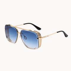 Double Beam Metal Sunglasses - Kelly Obi New York